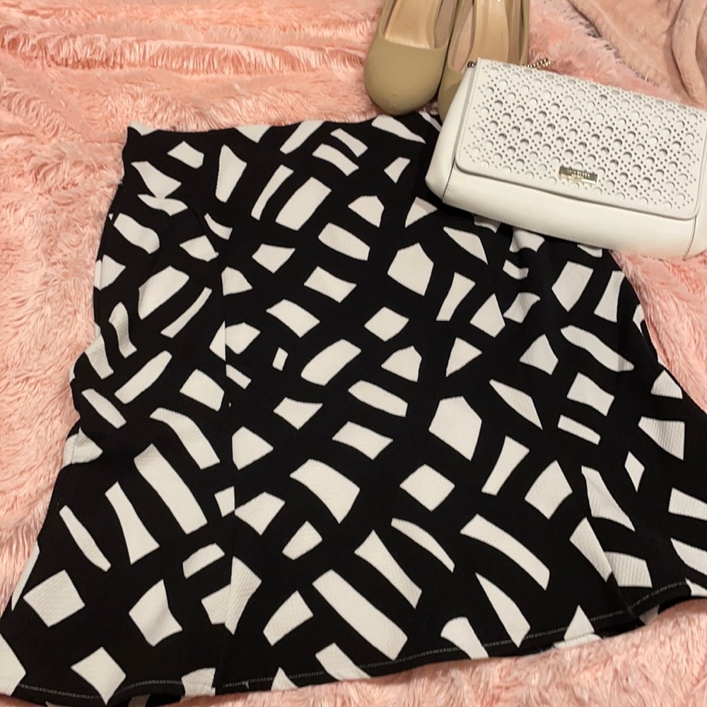 Calvin Klein retro midi skirt